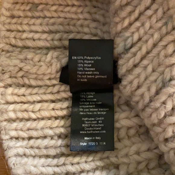 Elegant wool beanie - Picture 4 of 4